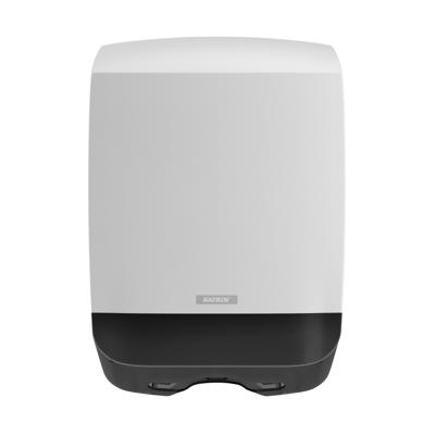 Handdoekdispenser Katrin medium wit 77410 Handdoekdispenser Katrin medium wit 77410