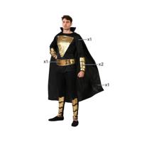 Kostuums voor Volwassenen Zwart Stripheld - Maat: M/L - Maat: M/L