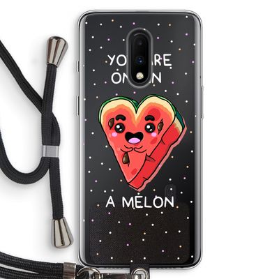 One In A Melon: OnePlus 7 Transparant Hoesje met koord