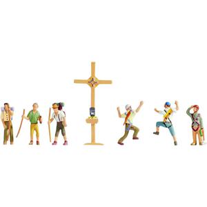 NOCH Mountain Hikers with Cross schaalmodel onderdeel en -accessoire Figuurtjes