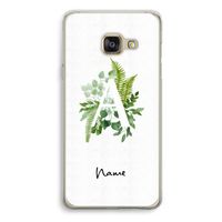 Green Brush: Samsung Galaxy A3 (2016) Transparant Hoesje