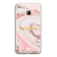 Feminist: HTC U Play Transparant Hoesje