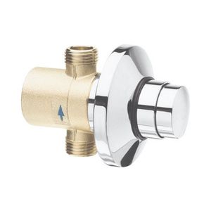 Inbouwklep Sapho Silfra Quick Zelfsluitend Voor Urinoir, Chroom