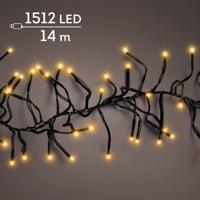 Clusterverlichting led 1512 lampjes klassiek warm