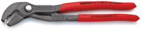 Knipex Bandveerklemtang | 250 mm Lengte | Anti-Slip | Kunststof Bekleed | Grijs Geatramenteerd - 85 51 250 A SB