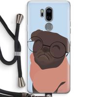 Ludo: LG G7 Thinq Transparant Hoesje met koord