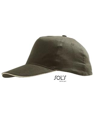 Cap Sunny army/beige
