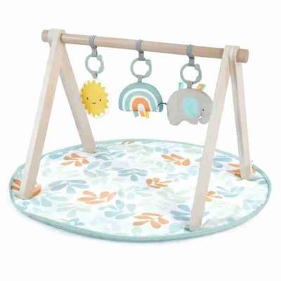 ITY van INGENUITY Sun Valley speelkleed met houten speelboog, 3 afneembare speelgoedjes, opvouwbaar, vanaf de geboorte