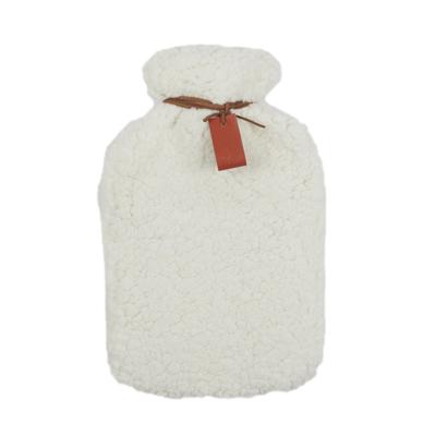 Warmwaterkruik - wit - 1L - kruik - bedkruik - kruikenzak Warmwaterkruik - wit - 1L - kruik - bedkruik - kruikenzak