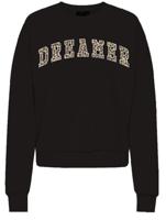 Only Onljoana L/s Leo O-neck Cs Swt Sweater Black Dreamer