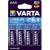 VARTA LongLife Power Alkaline AAA mini penlite 4x