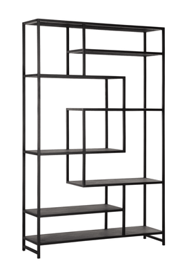 MUST Living Wandrek 'Harmony' Leder en metaal, 120 x 190cm