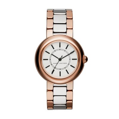 Horlogeband Marc by Marc Jacobs MJ3507 Roestvrij staal (RVS) Bi-Color 18mm