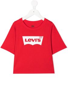 Levi's Kids t-shirt à logo imprimé - Rouge