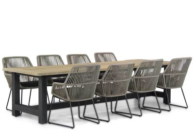 4 Seasons Outdoor Ramblas/San Francisco 300 cm dining tuinset 9-delig 4 Seasons Outdoor Ramblas/San Francisco 300 cm dining tuinset 9-delig