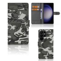 Samsung Galaxy S23 Ultra Telefoon Hoesje Army Light - thumbnail