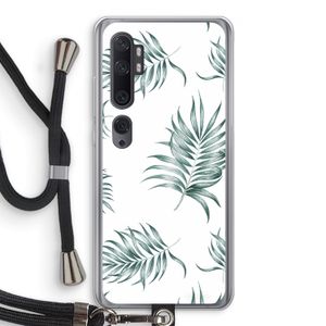 Simple leaves: Xiaomi Mi Note 10 Pro Transparant Hoesje met koord