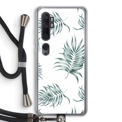 Simple leaves: Xiaomi Mi Note 10 Pro Transparant Hoesje met koord