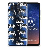 Motorola One Vision TPU Hoesje Koetjes