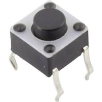 TRU COMPONENTS YST-1102A Druktoets 12 V/DC 0.05 A 1x uit/(aan) Moment (l x b) 6 mm x 6 mm 1 stuk(s) - thumbnail