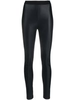 Versace Jeans Couture legging taille haute à bande logo - Noir - thumbnail