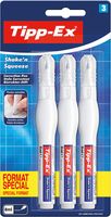 Tipp-Ex correctiepen Shake &apos;n Squeeze, blister van 3 stuks, special format