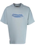 Musium Div. t-shirt en coton à imprimé graphique - Bleu - thumbnail