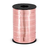 Sierlint kunststof - rose goud - 5 mm x 225 meter - cadeaulint - hobbylint