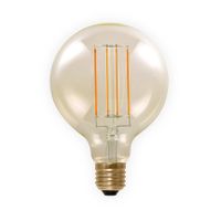 LED globe lamp 95mm 6W E27 filament Segula dimbaar goud 55292