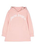 Palm Angels Kids hoodie à logo imprimé - Rose