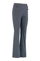 Flair ring trousers - black/cobalt - 07139
