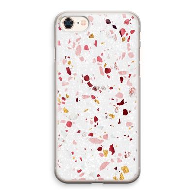 Terrazzo N°9: iPhone 8 Transparant Hoesje