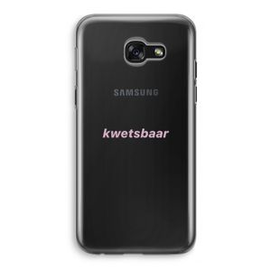 kwetsbaar: Samsung Galaxy A5 (2017) Transparant Hoesje