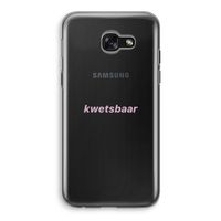 kwetsbaar: Samsung Galaxy A5 (2017) Transparant Hoesje