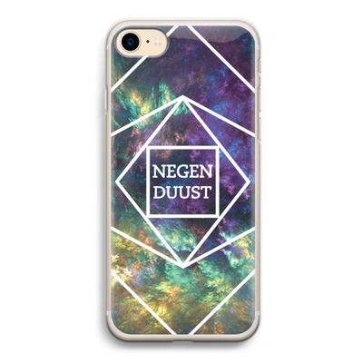 Negenduust ruimte: iPhone 7 Transparant Hoesje