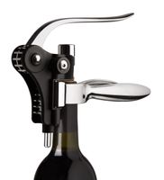 Vacu Vin 66514606 kurkentrekker Zwart, Zilver - thumbnail