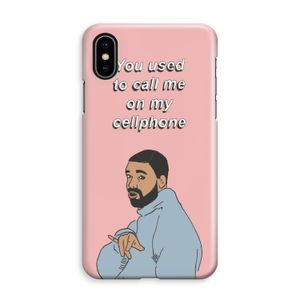 Hotline bling: iPhone XS Max Volledig Geprint Hoesje
