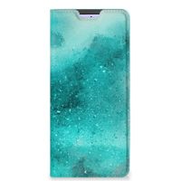 Bookcase Xiaomi Redmi Note 10 Pro Painting Blue