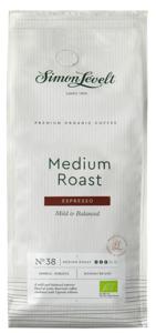 Simon Levelt Cafe N38 espresso medium dark roast bio