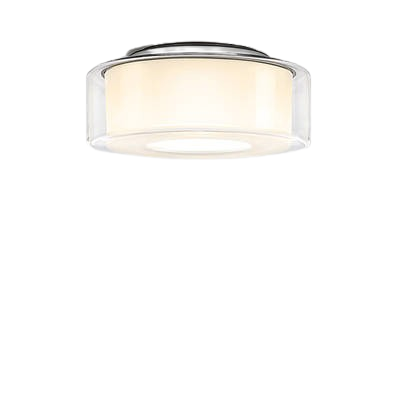 Serien - CURLING Ceiling L plafondlamp glas
