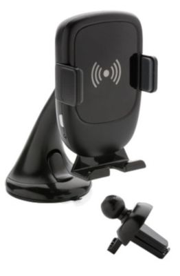 XD Collection autolader draadloos 5V/1A 11,9 cm ABS zwart