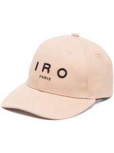 IRO casquette en coton à logo embossé - Tons neutres