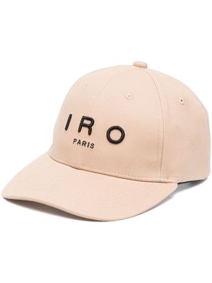 IRO casquette en coton à logo embossé - Tons neutres