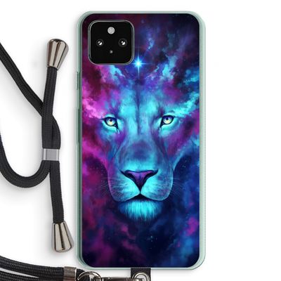 Firstborn: Pixel 5a 5G Transparant Hoesje met koord