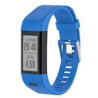 Smart Watch silicone polsband horlogeband voor Garmin Vivosmart HR + (blauw)