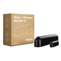 Fibaro FGDW-002-3 ZW5 deur-/raamsensor Draadloos Zwart - thumbnail