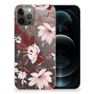 Hoesje maken iPhone 12 Pro Max Watercolor Flowers