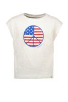 Street called Madison Meisjes t-shirt Happy - Off white