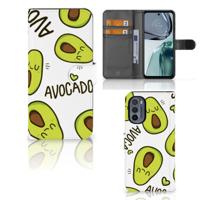 Motorola Moto G62 5G Leuk Hoesje Avocado Singing Motorola Moto G62 5G Leuk Hoesje Avocado Singing