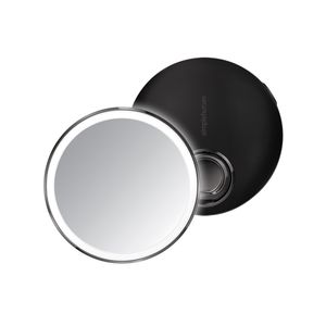 Simplehuman - Spiegel met Sensor, Compact, 3x Vergroting, Zwart - Simplehuman